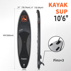 Freein 10'6 Inflatable Kayak SUP 2024 - Freein