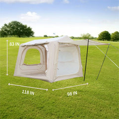 FREEIN Inflatable SUV Air Tent 7.5m² - No Poles, 2-in-1 |