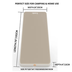 Freein Single Inflatable Sleeping Pad dimensions and size guide