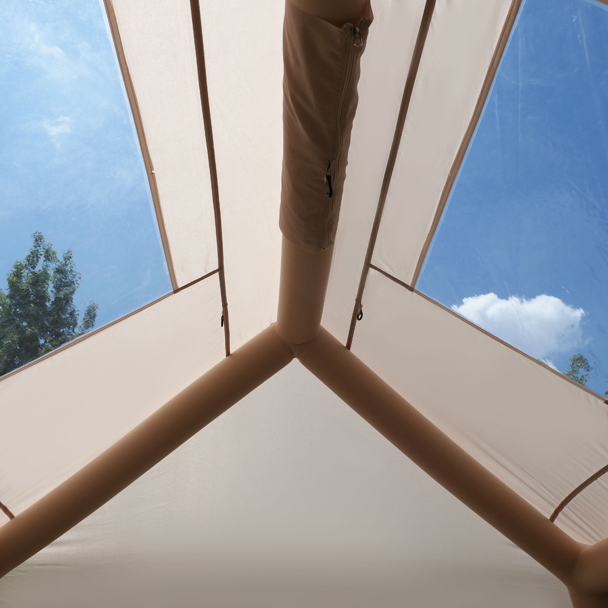 Inflatable Camping Tent 5.72m ² 4 Season