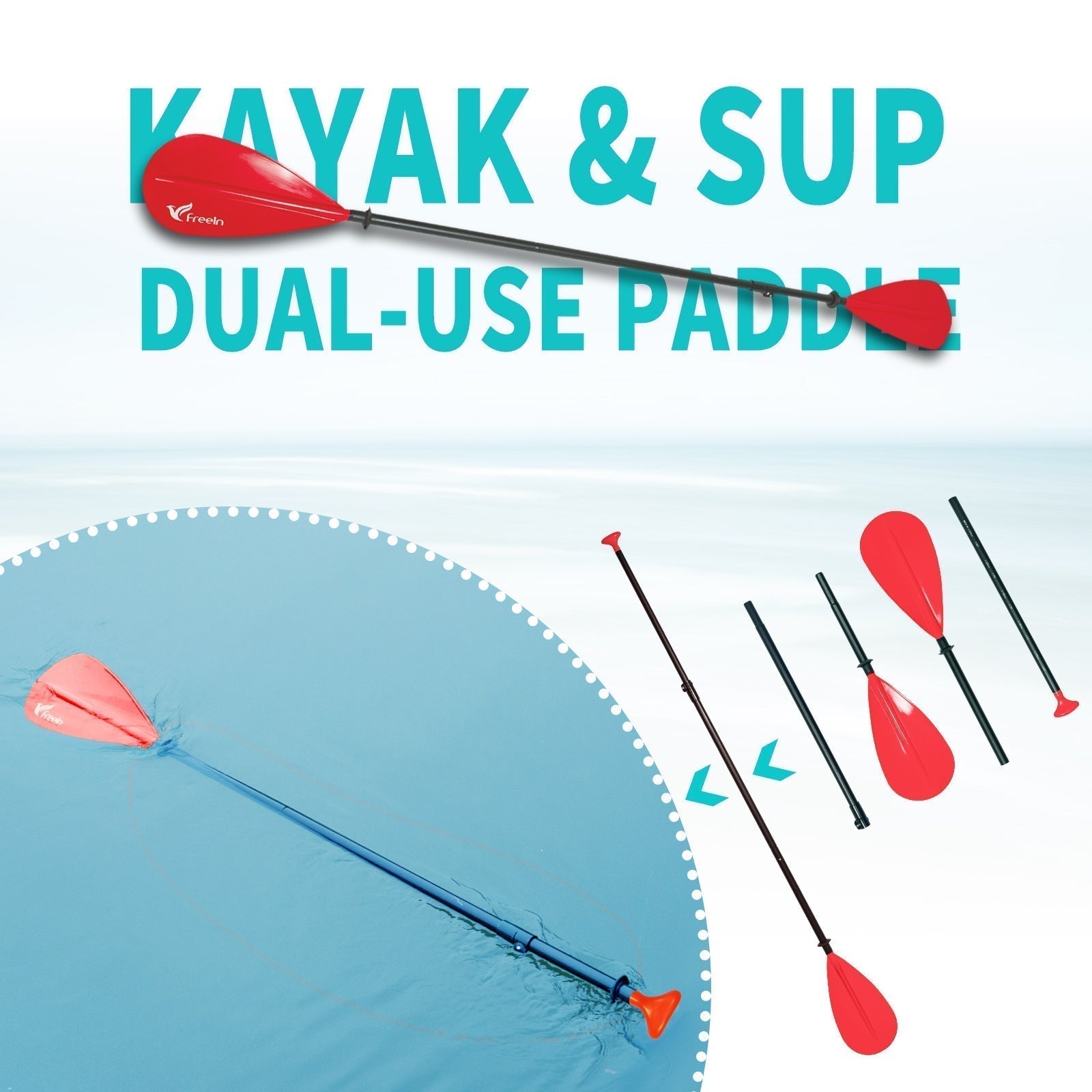 Freein 10'6 Inflatable Kayak SUP 2024