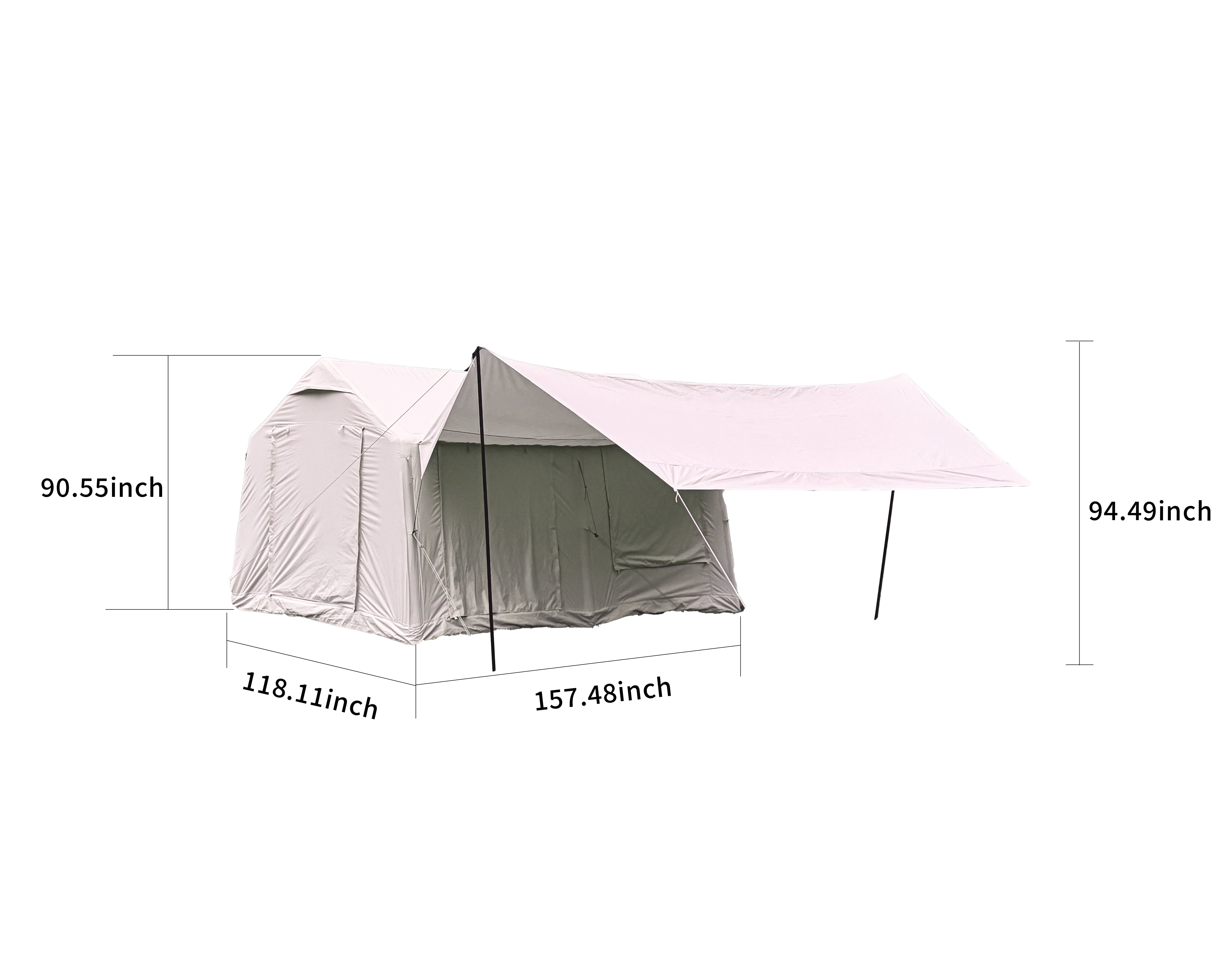 Inflatable Camping Tents with Hand Pump