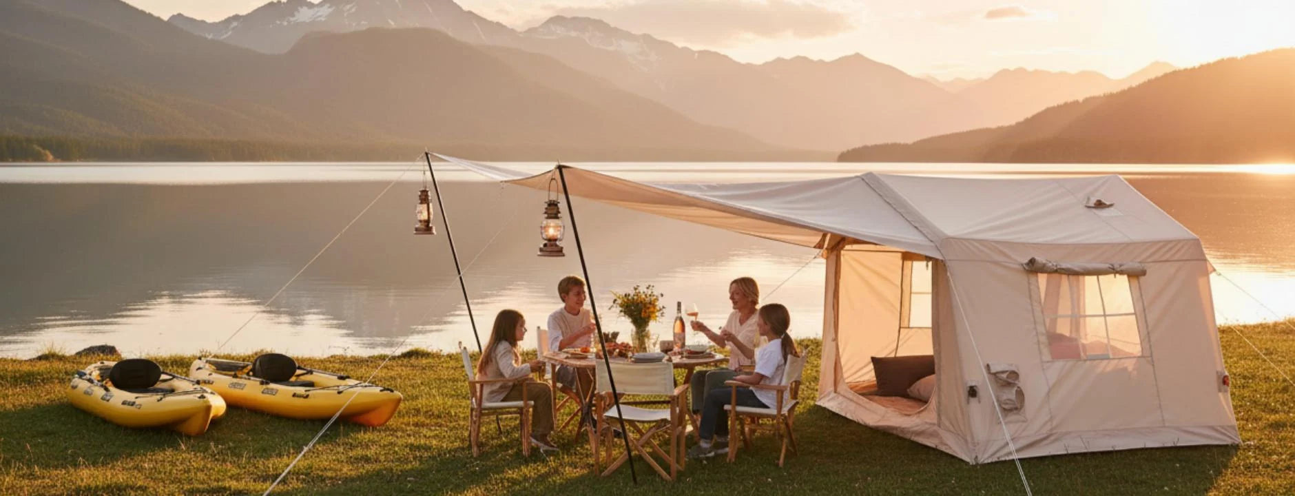 FREEIN Inflatable Air Tent 8m²