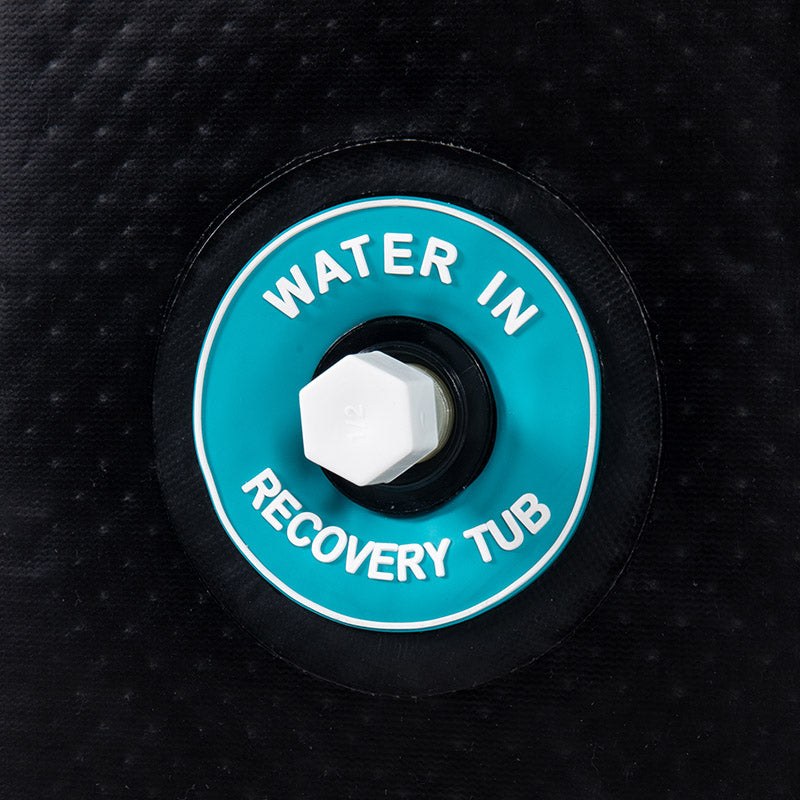 Ice Bath Barrel with Step Stool
