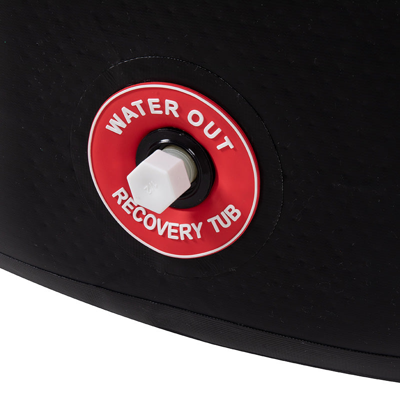 Ice Bath Barrel with Step Stool