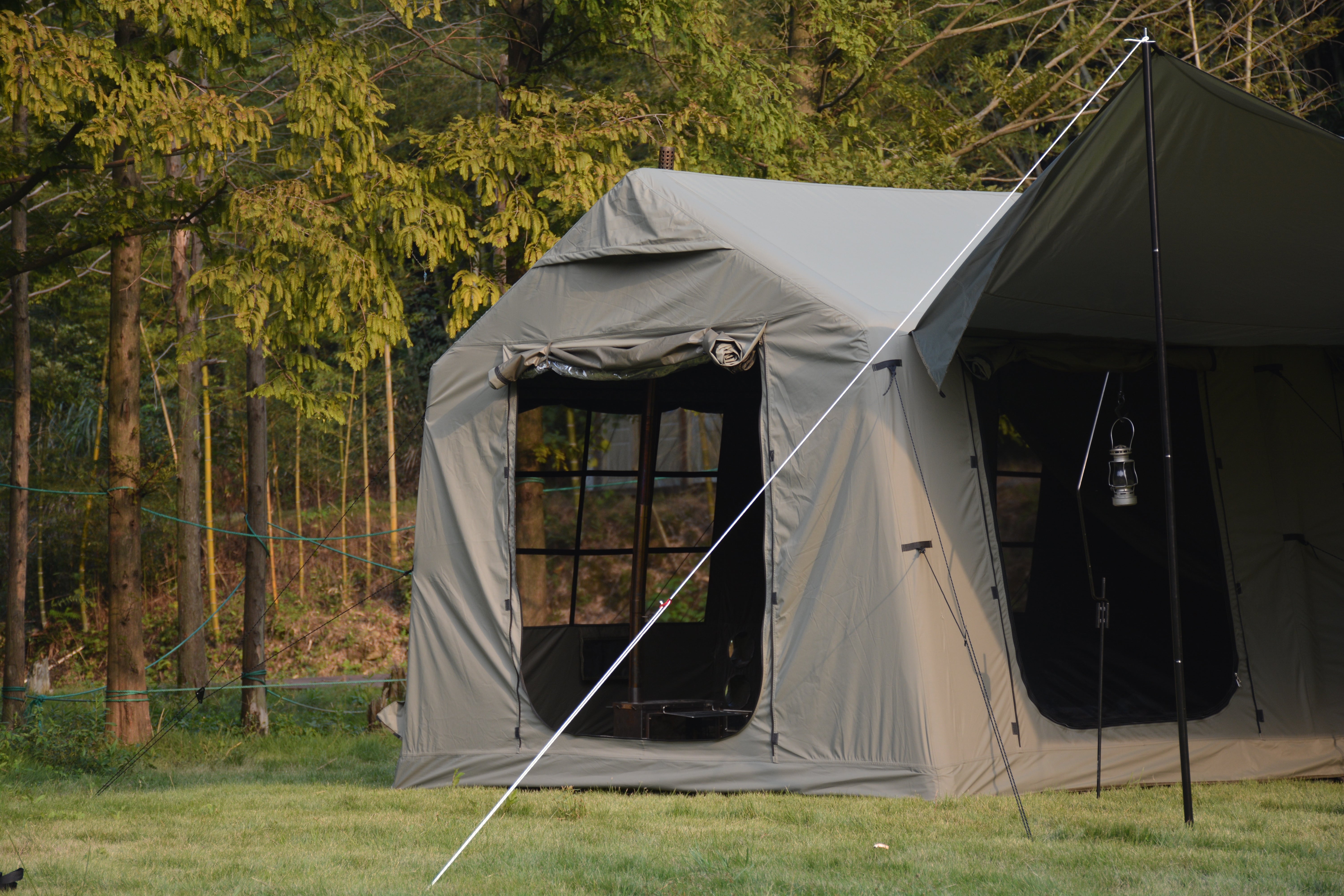 Inflatable Camping Tents with Hand Pump