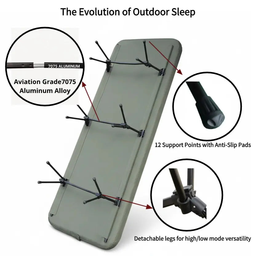 Freein Camping Cot The Evolution of Outdoor Sleep